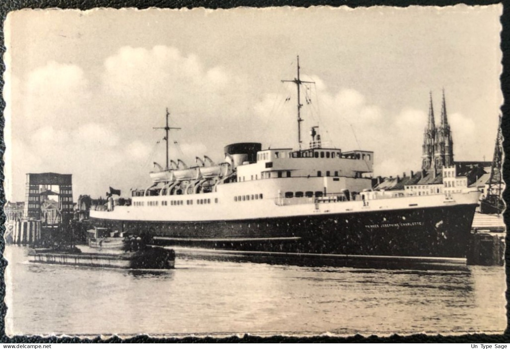 Belgique, Divers Sur Carte D'Ostende - Cachet PAKETBOOT / PRINCESS JOSEPHINE-CHARLOTTE  - (A511) - Andere & Zonder Classificatie