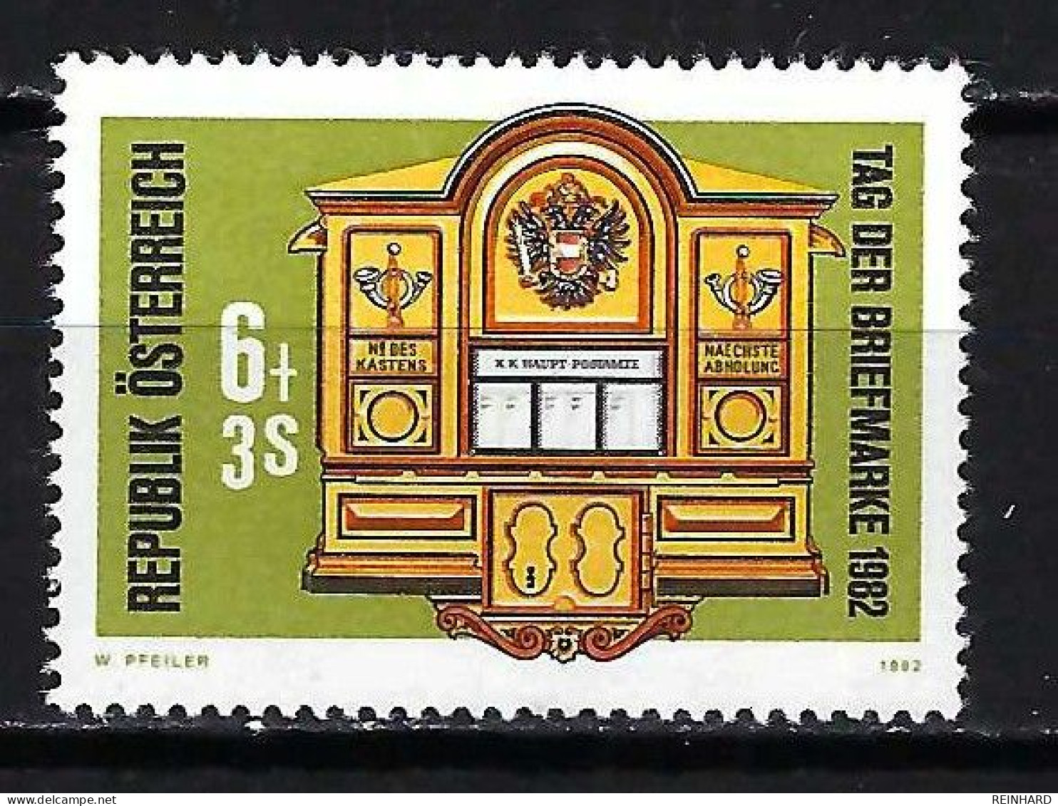 ÖSTERREICH ANK-Nr. 1757 Tag Der Briefmarke 1982 Postfrisch - Siehe Bild - Neufs