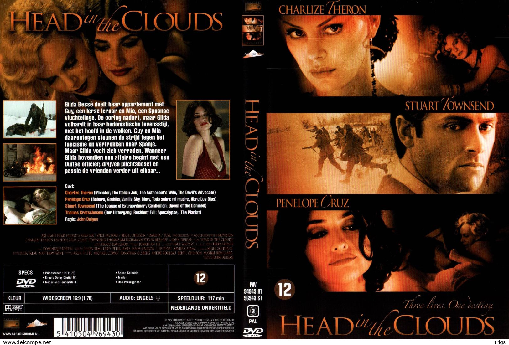 DVD -  Head In The Clouds - Drame