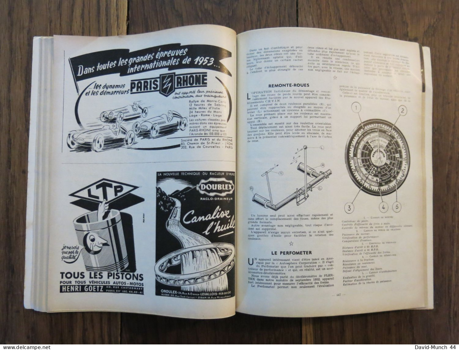 Revue technique Automobile # 99. Juillet 1954