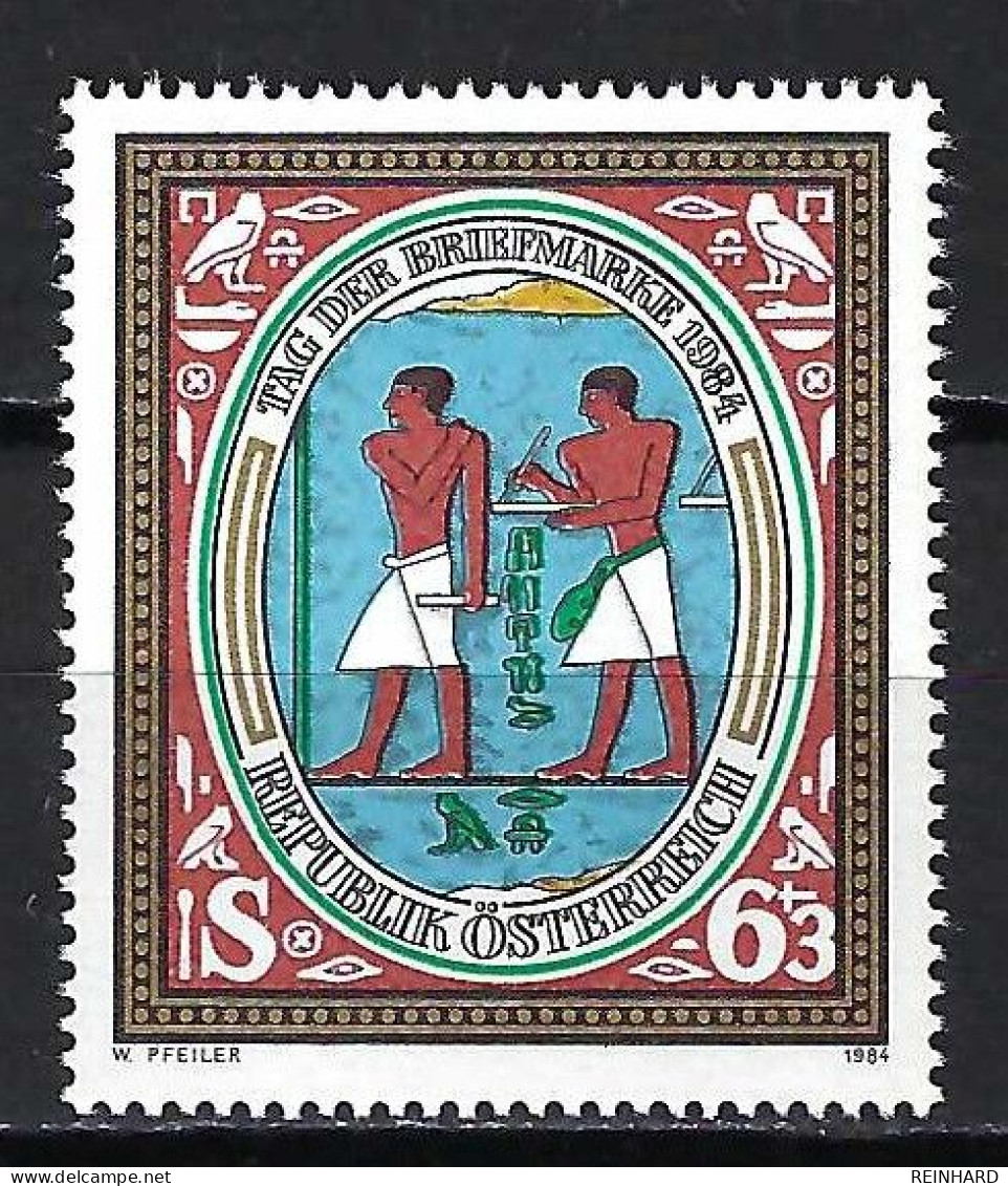 ÖSTERREICH ANK-Nr. 1828 Tag Der Briefmarke 1984 Postfrisch - Siehe Bild - Nuevos