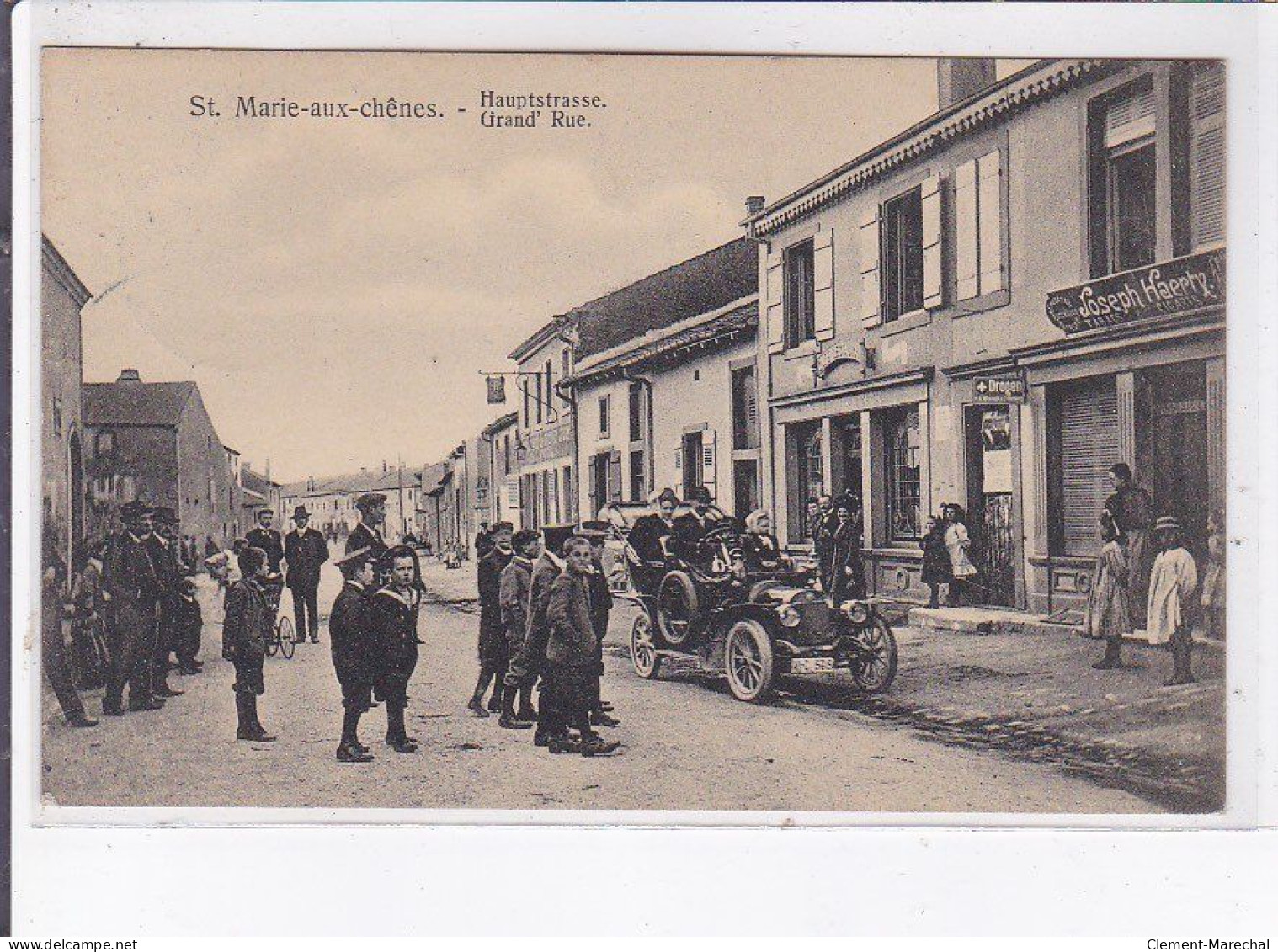 SAINTE-MARIE-aux-CHÊNE: Grand' Rue, Automobile, Scène De Rue - Très Bon état - Other & Unclassified