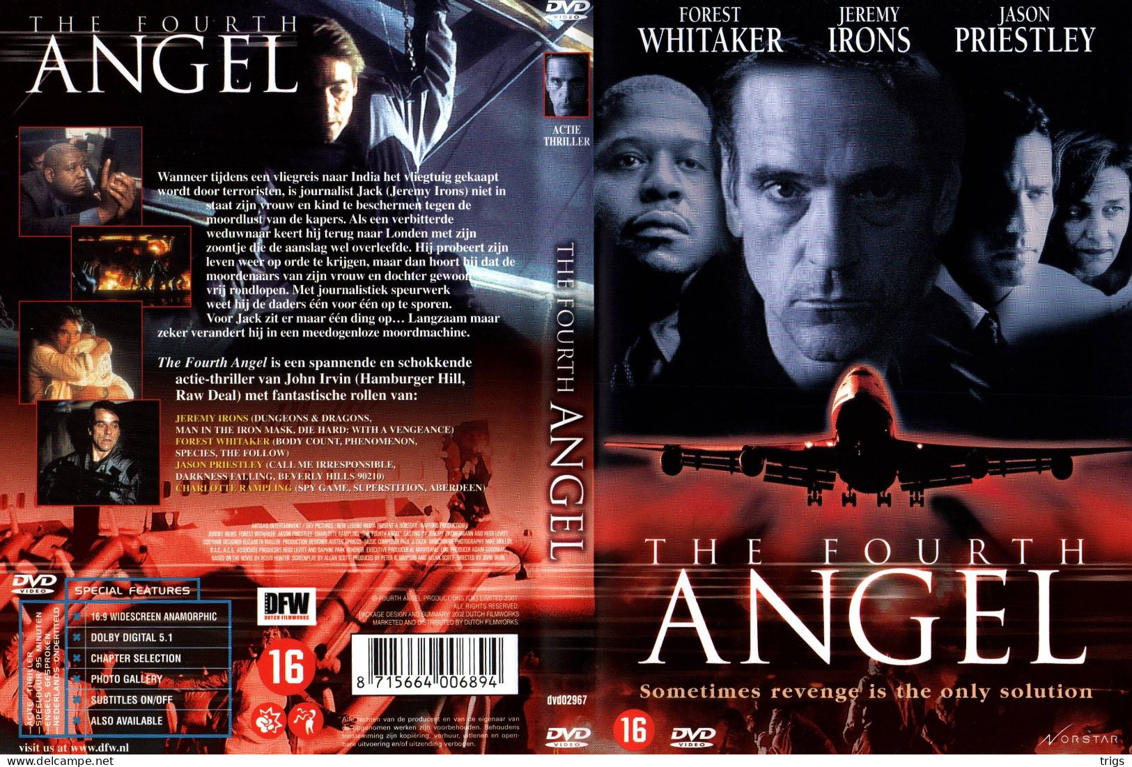 DVD -  The Fourth Angel - Action & Abenteuer