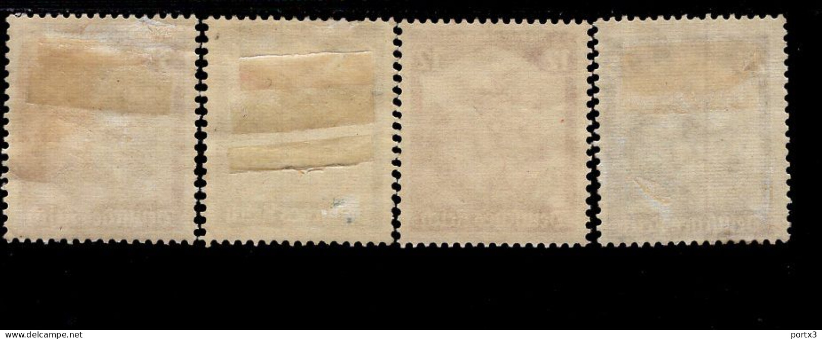 Deutsches Reich 565 - 568 Saarabstimmung MLH * Falz - Unused Stamps