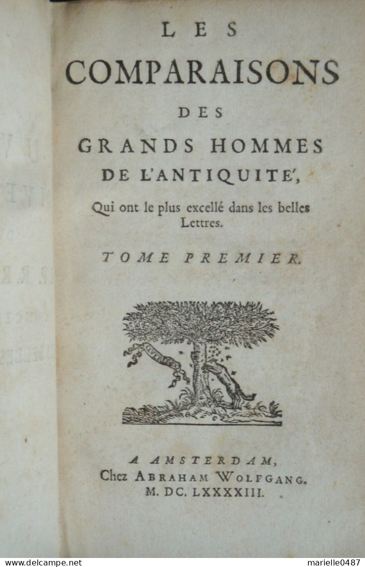 Père Rapin - Oeuvres Diverses 1693 - Jusque 1700