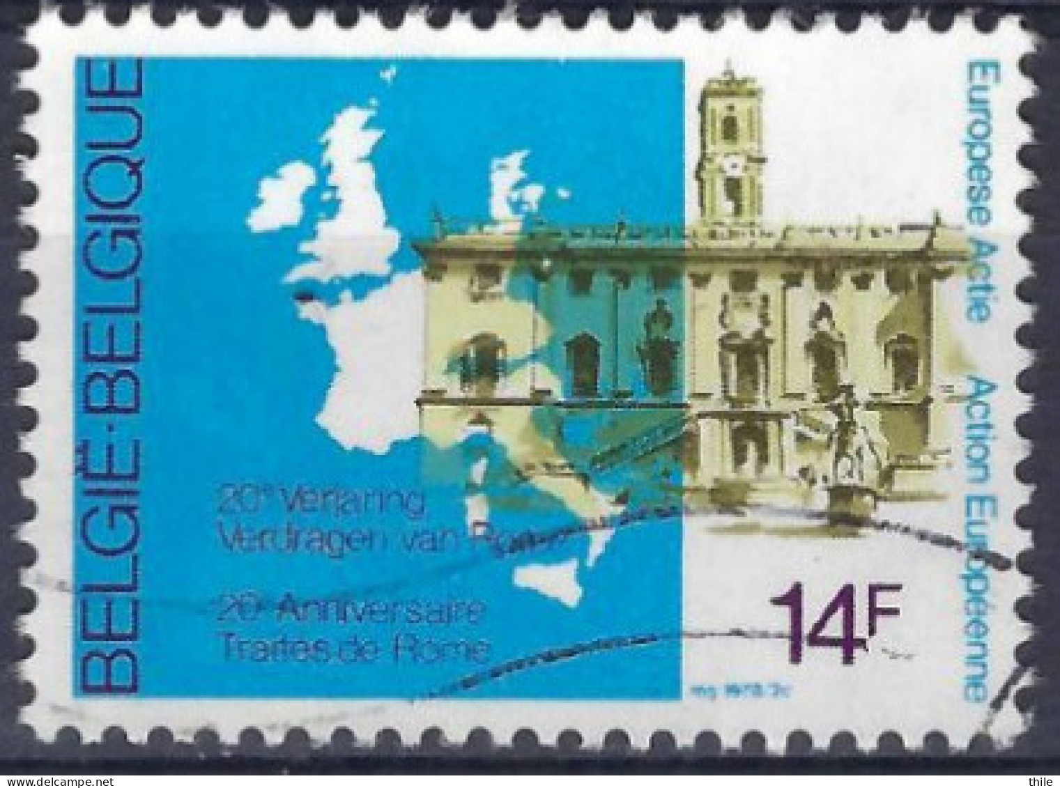 COB 1886 (o) - Used Stamps