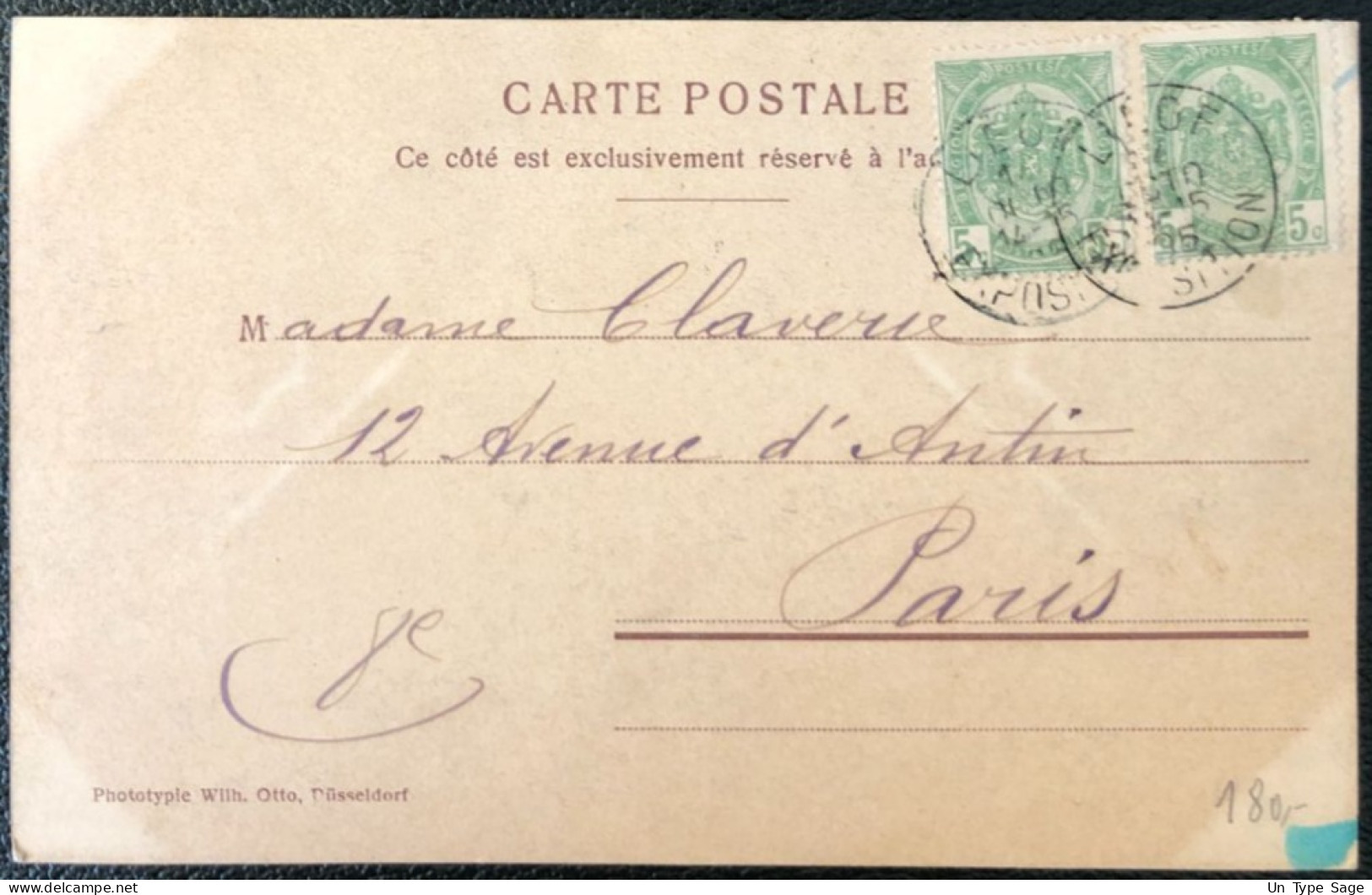 Belgique, Divers Sur CPA, Cachet Liège / Exposition 14.10.1905 - (A527) - Altri & Non Classificati