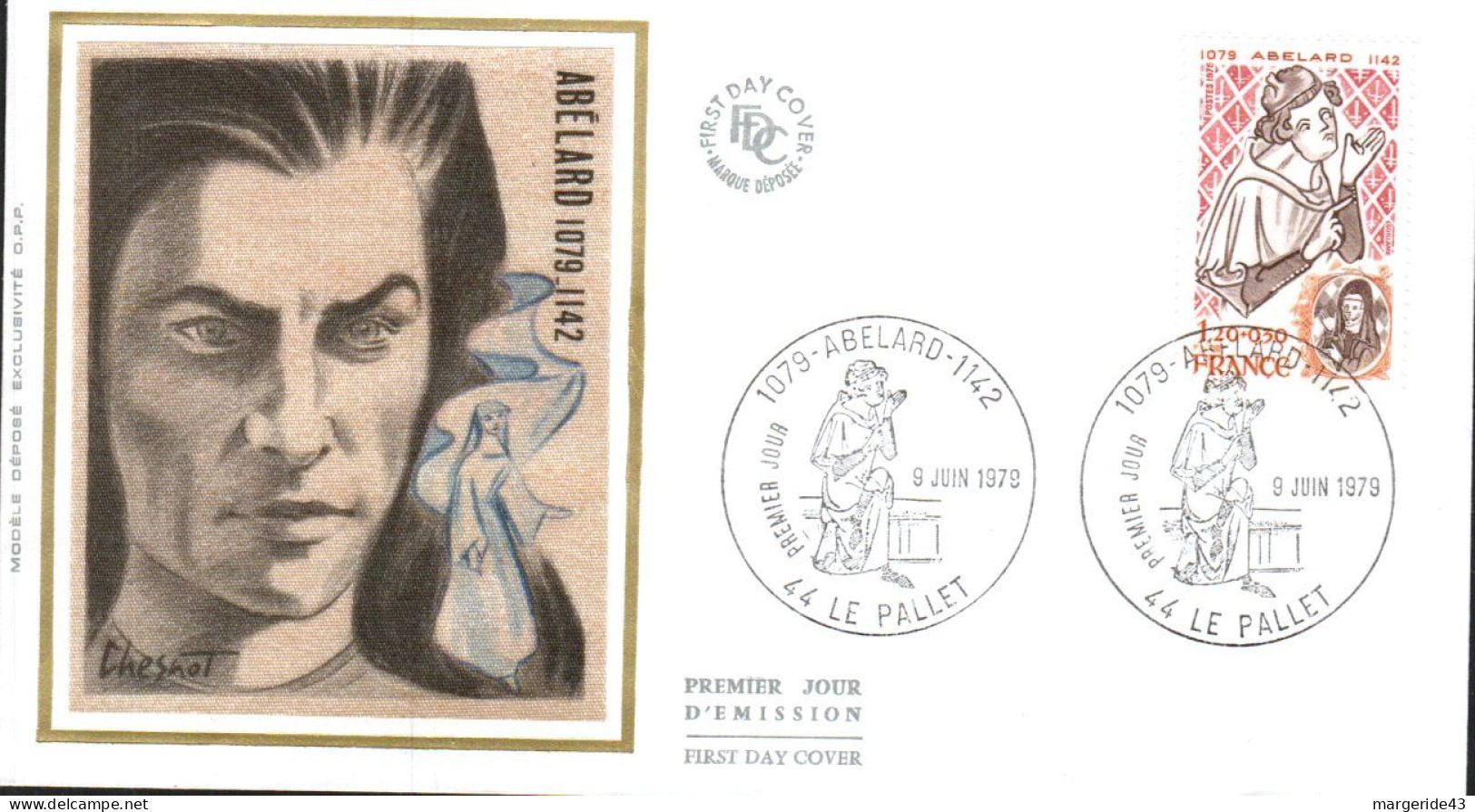 FDC 1979 ABELARD - 1970-1979