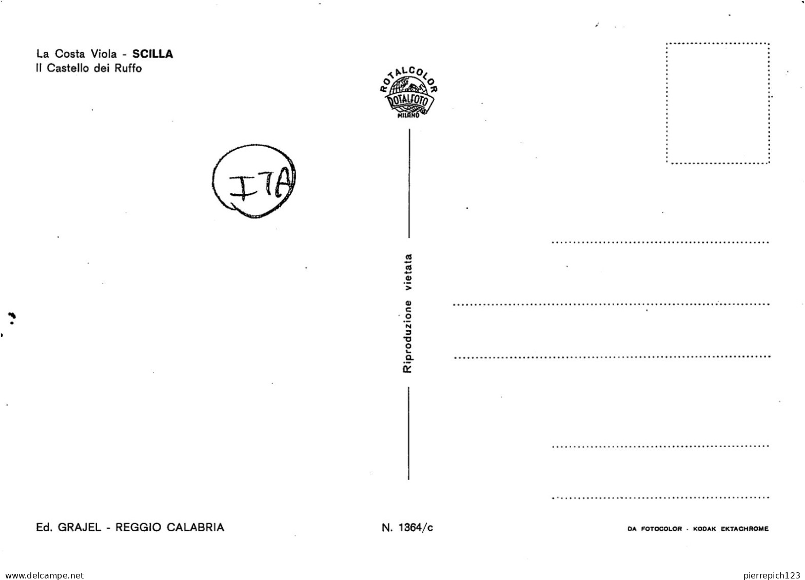 Scilla - Le Château De Ruffo - Otros & Sin Clasificación