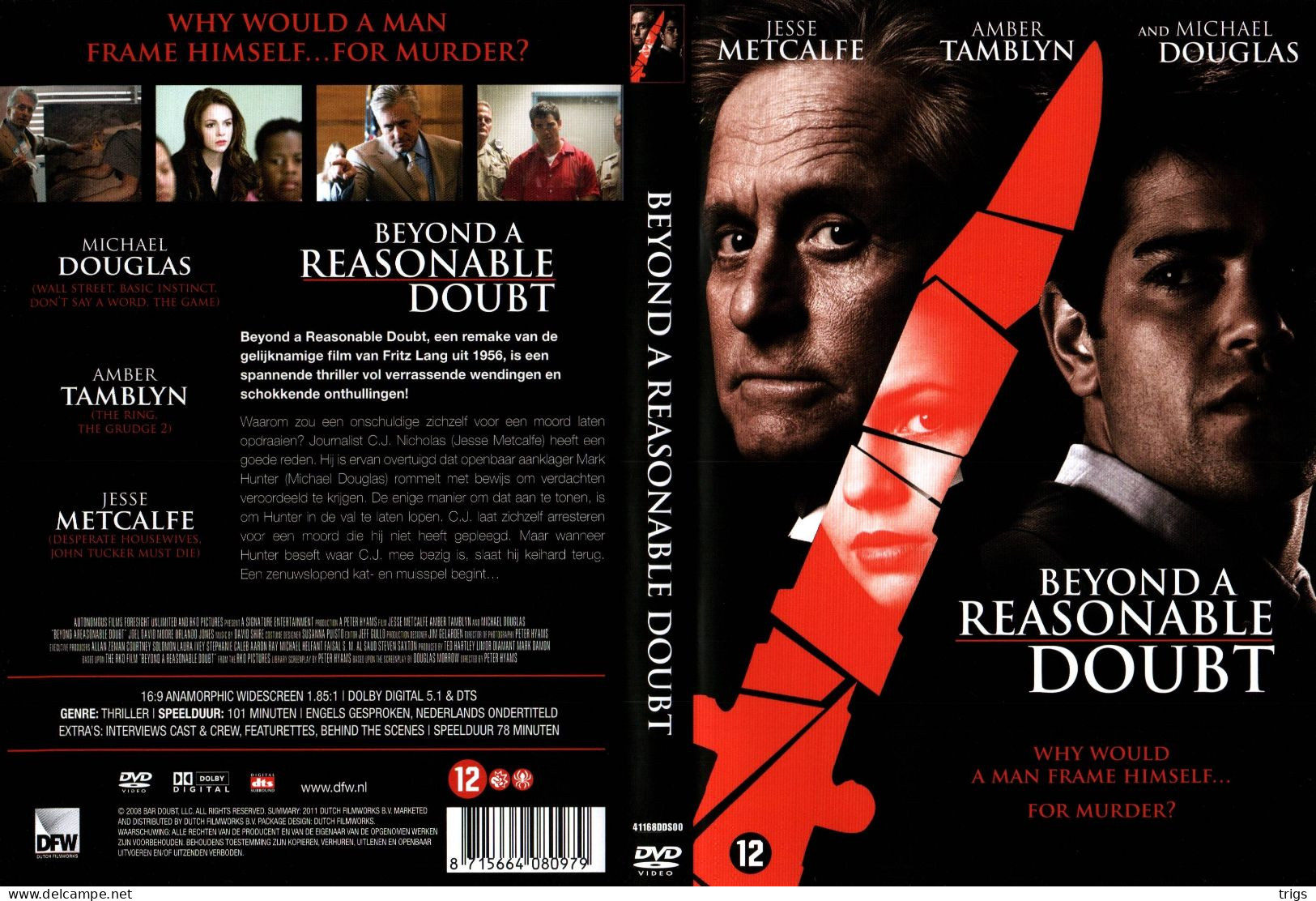 DVD - Beyond A Reasonable Doubt - Policíacos