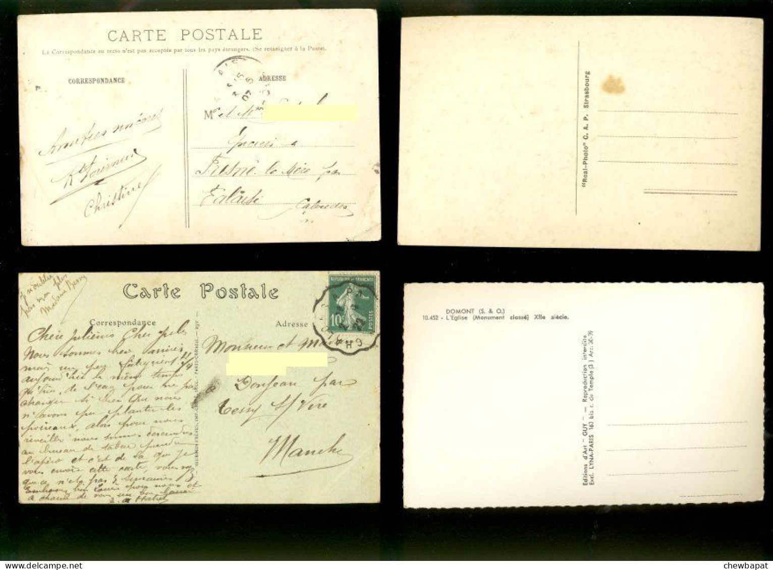 Région Ile De France - Lot De 12 Cartes Différentes - Toutes Scannées Recto Verso - 5 - 99 Postcards
