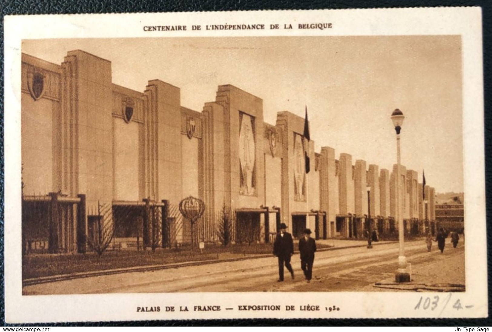 Belgique, COB N°256 Sur CPA éxposition Internationale De Liège 1930 - (A532) - Autres & Non Classés