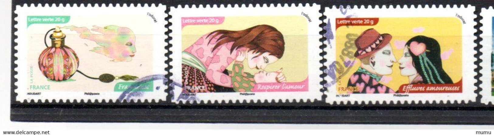 FRANCE  OB CACHET ROND - Used Stamps