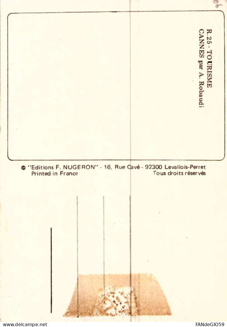 Transports > Chemins De Fer > CANNES ////  110 - Autres & Non Classés