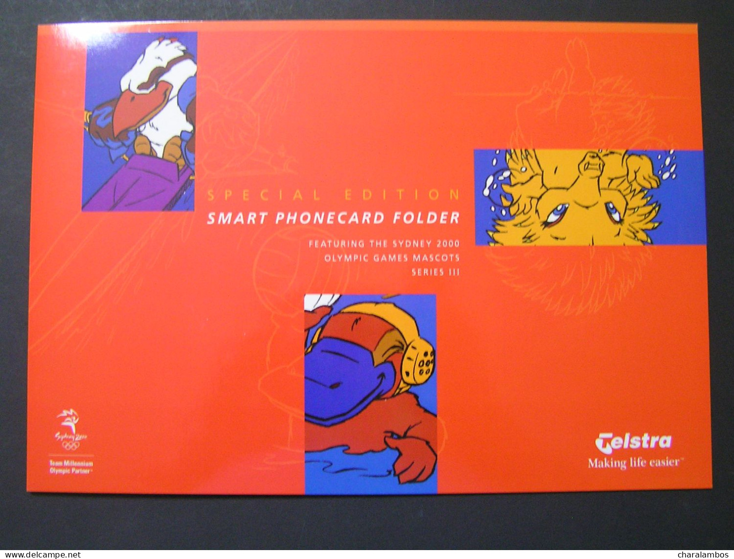 AUSTRALIA 2000 OLYMPIC GAMES MASCOTS SERIES III Folder.. - Australia