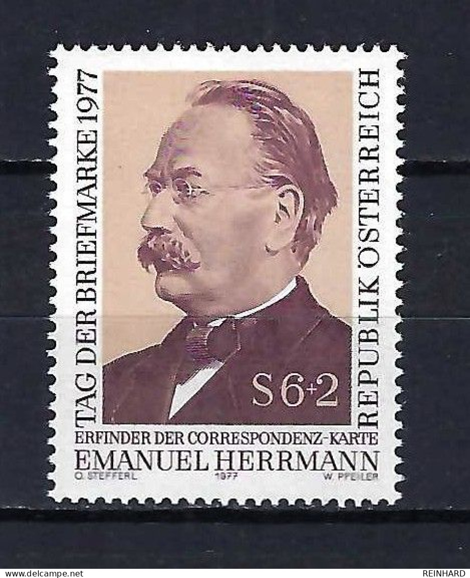 ÖSTERREICH ANK-Nr. 1576 Tag Der Briefmarke 1977 Postfrisch - Siehe Bild - Unused Stamps