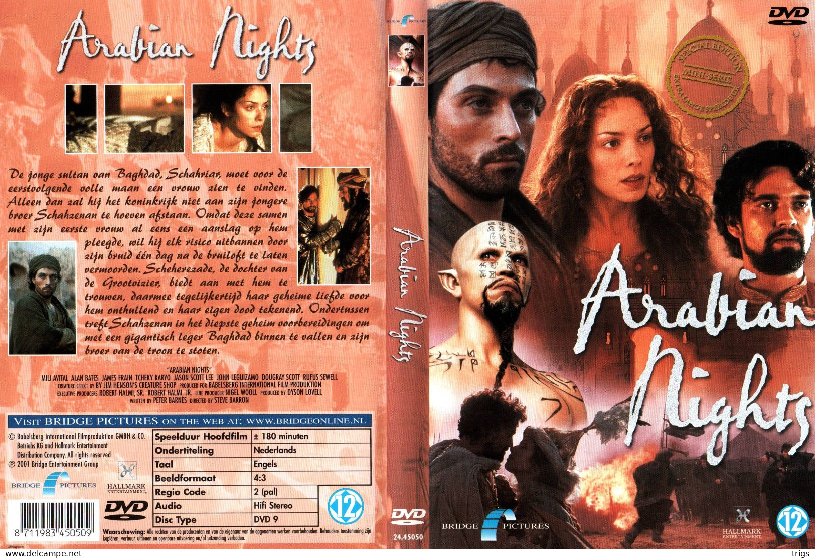DVD - Arabian Nights - Acción, Aventura