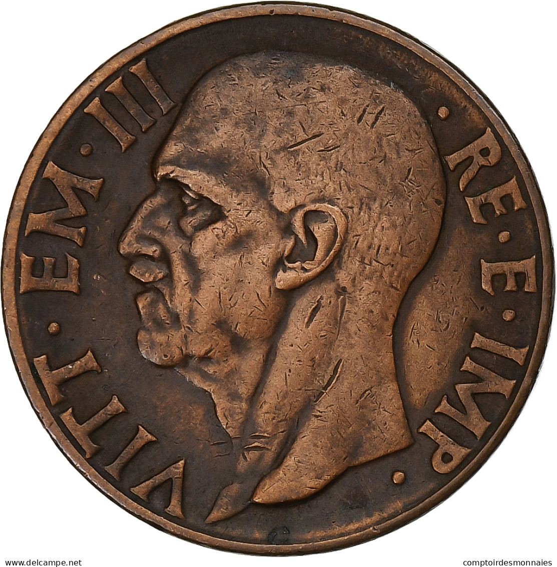 Italie, Vittorio Emanuele III, 10 Centesimi, 1939, Rome, Bronze-Aluminium, TTB+ - 1900-1946 : Victor Emmanuel III & Umberto II