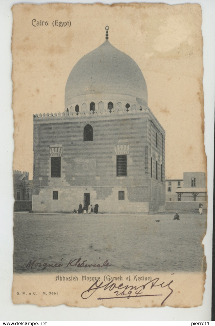 EGYPTE - LE CAIRE - CAIRO - Abbasieh Mosque - El Cairo