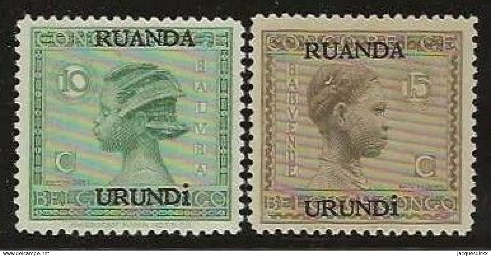 Ruanda-Urundi   .   OBP    .   79/80      .  **    . Postfris .   /   .   Neuf Avec Gomme Et SANS Charnière - Neufs