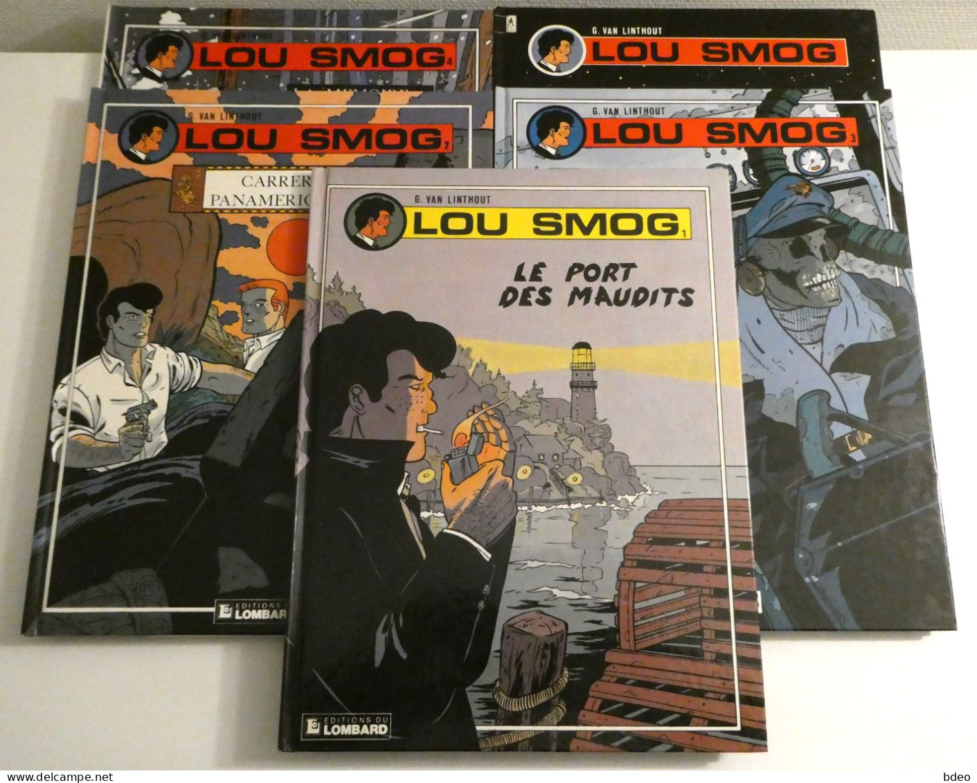 LOT EO LOU SMOG TOMES 1/2/3/4/5 / TBE - Lots De Plusieurs BD