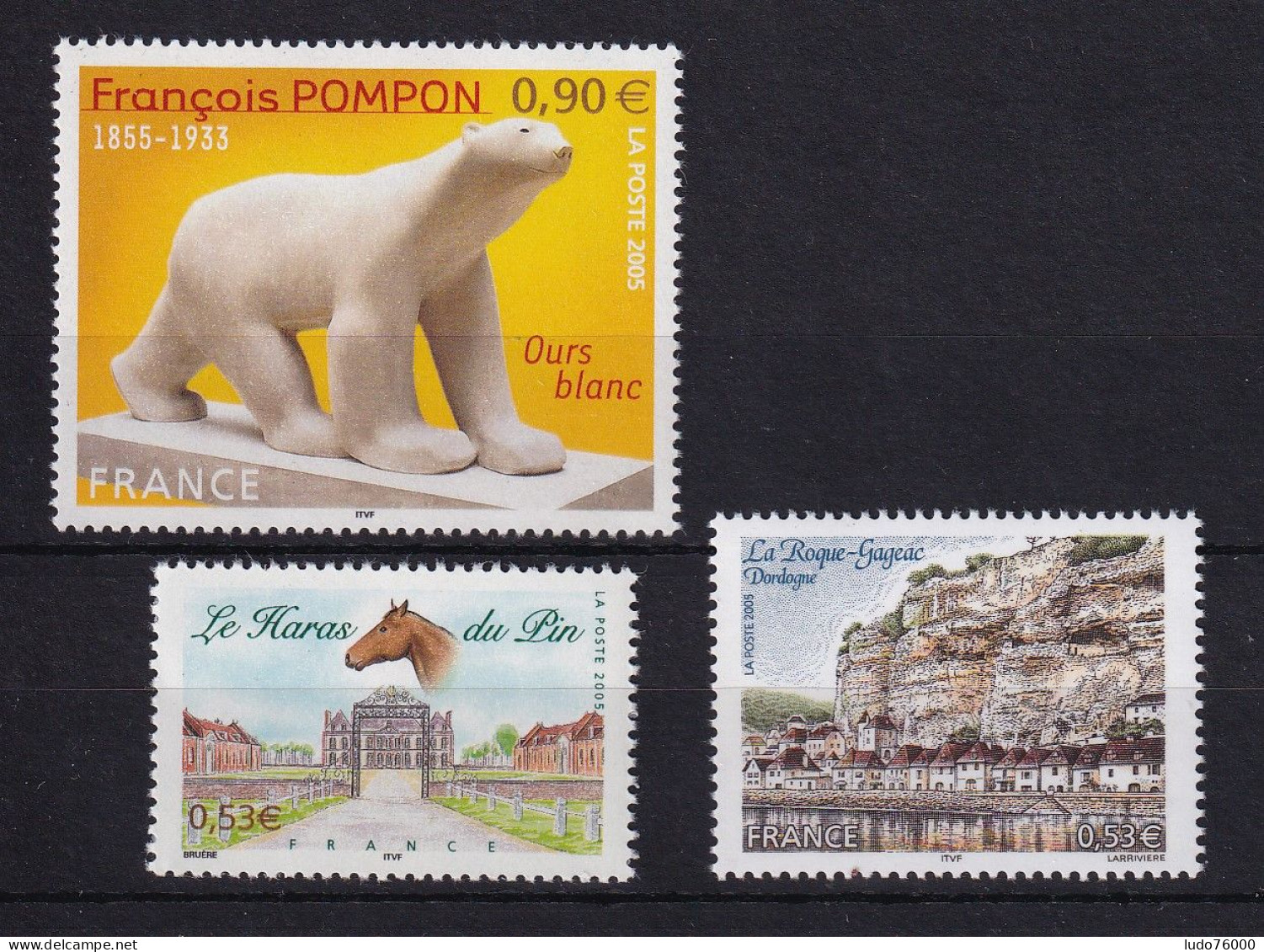 D 799 / LOT N° 3806/3808/3809 NEUF** COTE 6.20€ - Collections