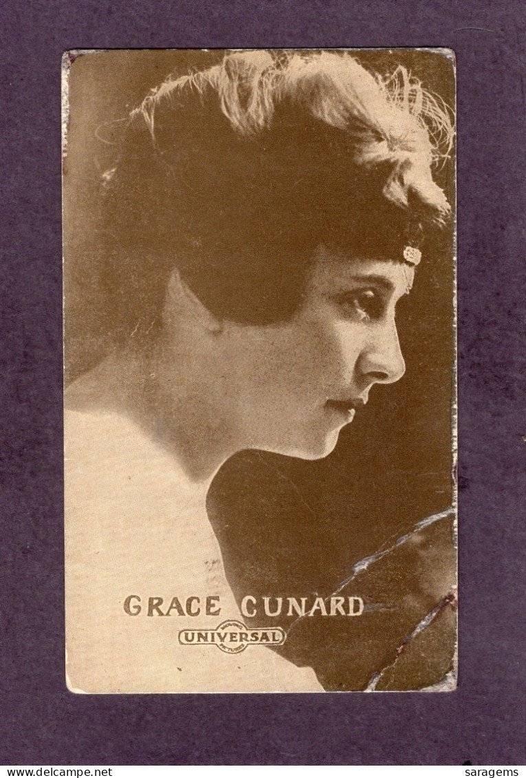"Grace Cunard, Universal 1906 - Antique Fantasy Postcard - Famous Ladies