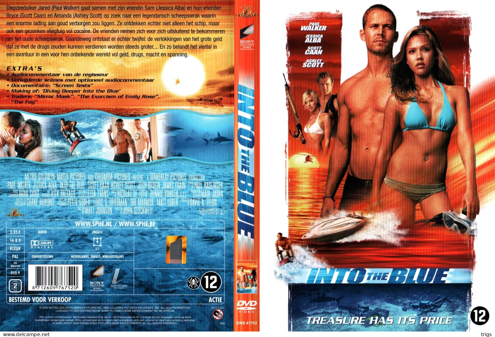 DVD - Into The Blue - Action, Aventure
