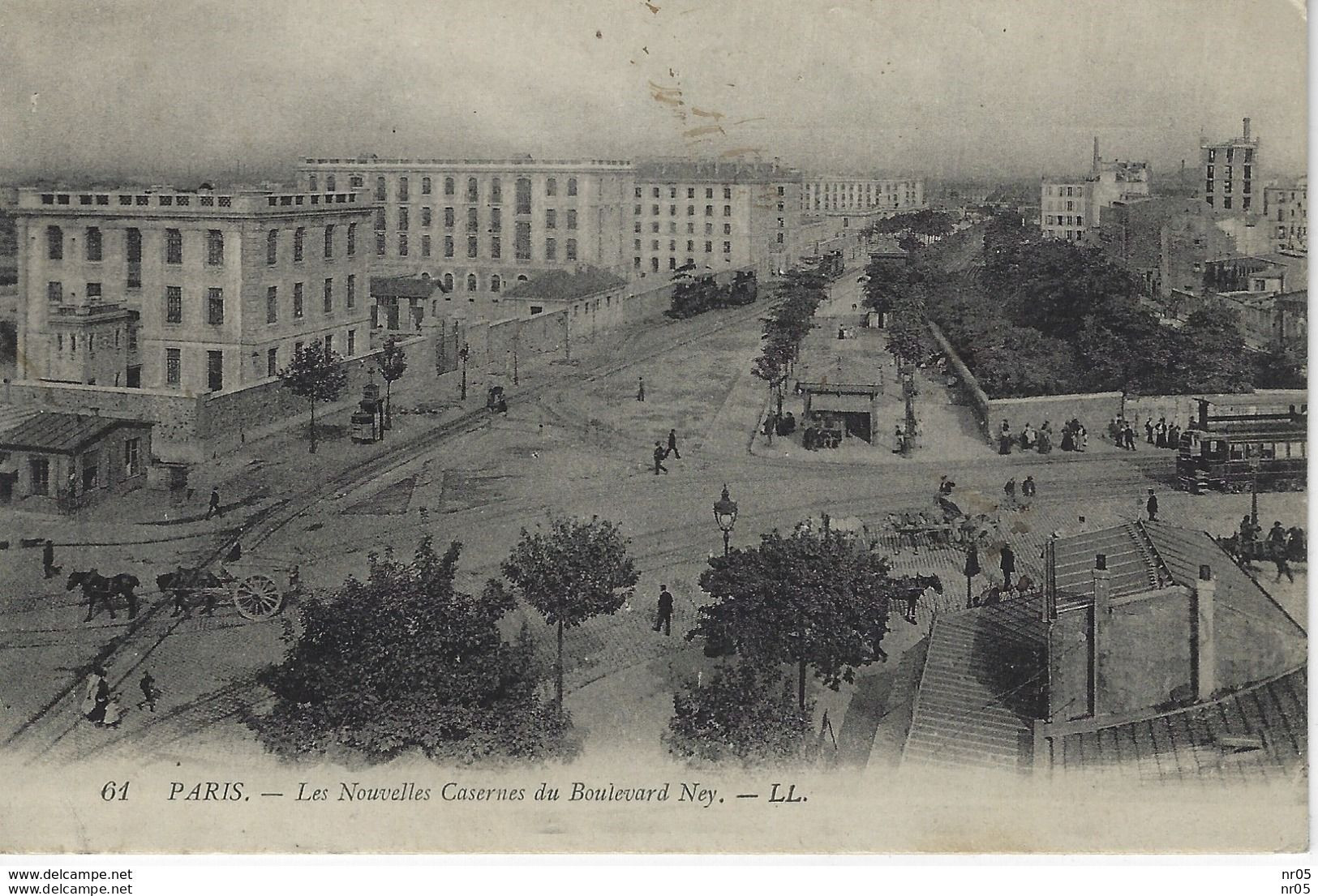 75 - PARIS ( MONTMARTRE ) - Les Nouvelles Casernes Du Boulevard Ney ( 1918 ) - Paris (18)