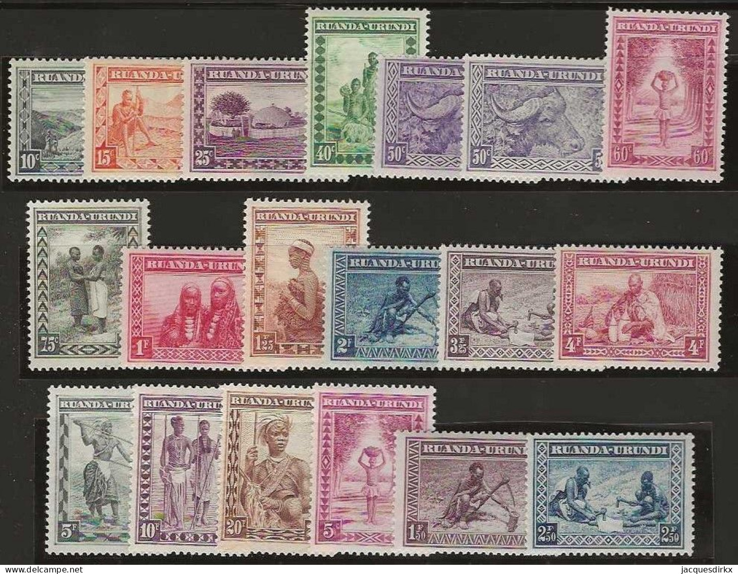 Ruanda-Urundi   .   OBP    .   92/106+111/113      .  **    . Postfris .   /   .   Neuf Avec Gomme Et SANS Charnière - Unused Stamps