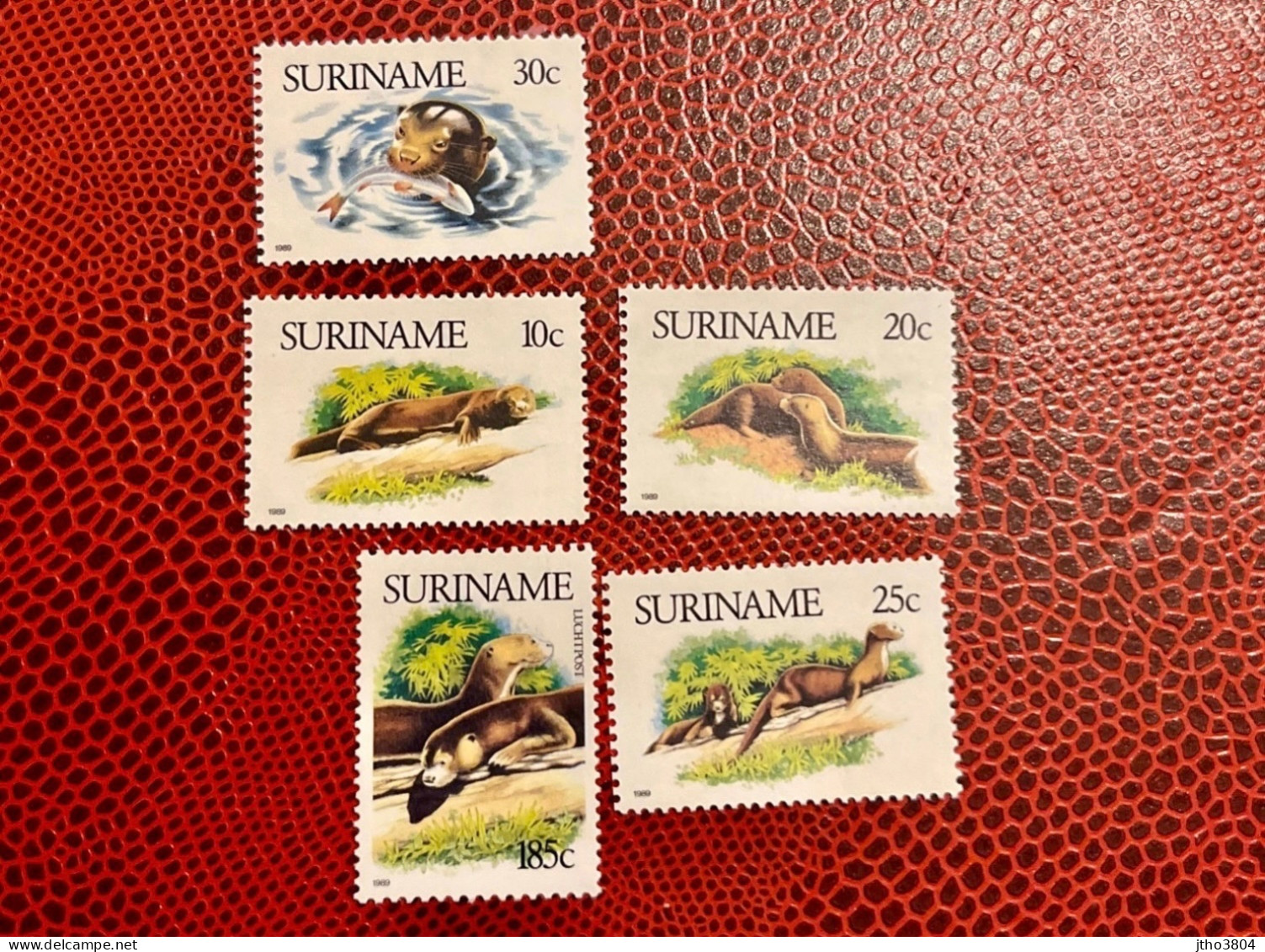 SURINAME 1989 5v Neuf MNH ** YT Mi 1286 1290 Mammals Säugetiere Mammiferi Mammifère - Sonstige & Ohne Zuordnung