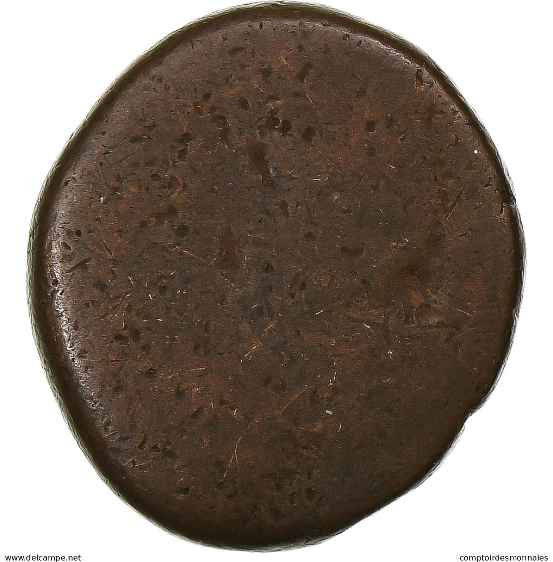 Inde Française , Louis XV, Doudou, N.d. (1715-1774), Pondichéry, Bronze, B+ - Otros & Sin Clasificación