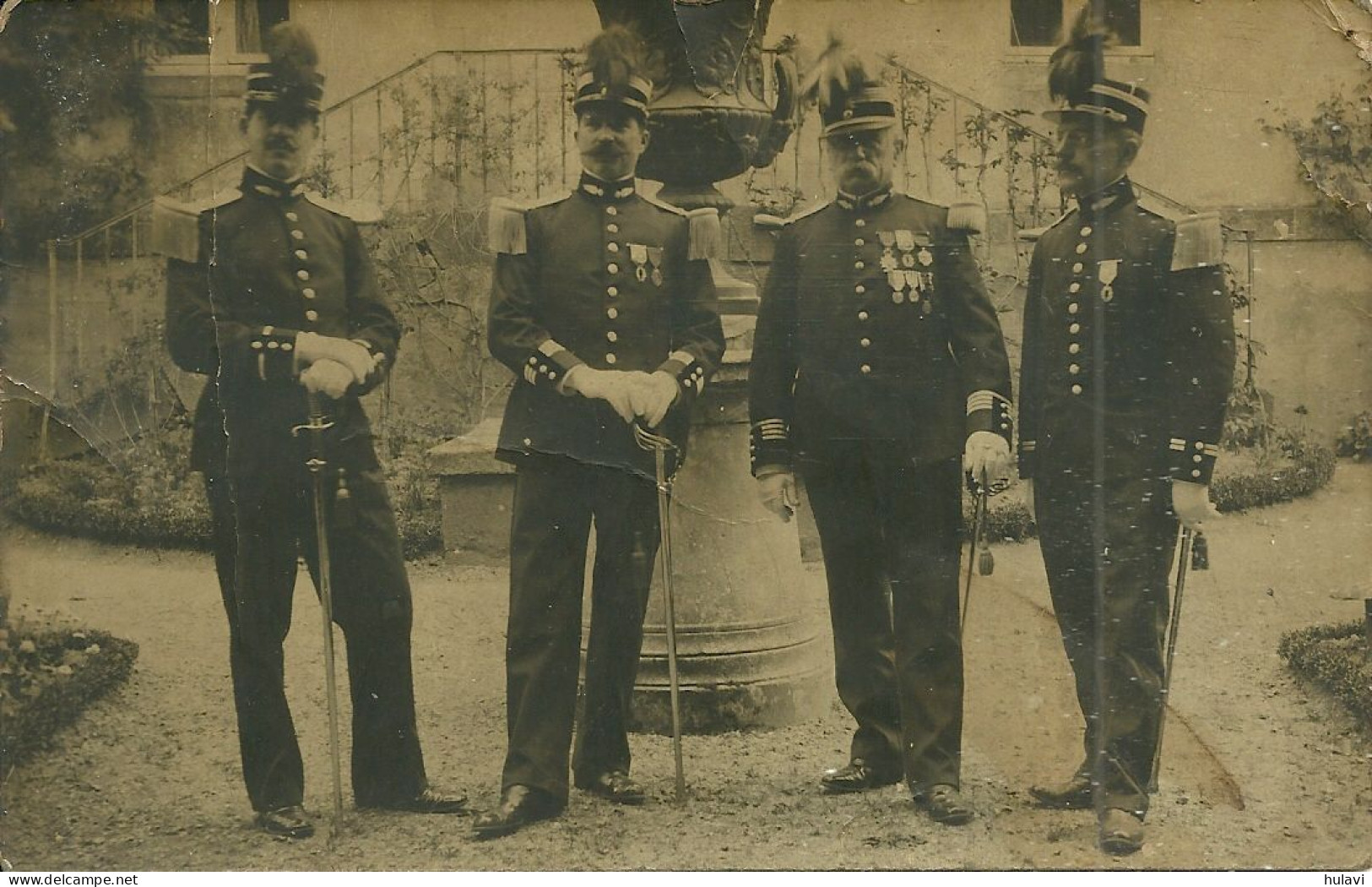 CARTE PHOTO MILITAIRES (ref 527) - Uniforms