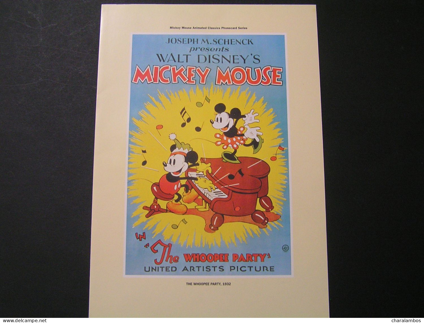 AUSTRALIA 1995 Mickey Mouse Animated Classic Series Folder.. - Australia