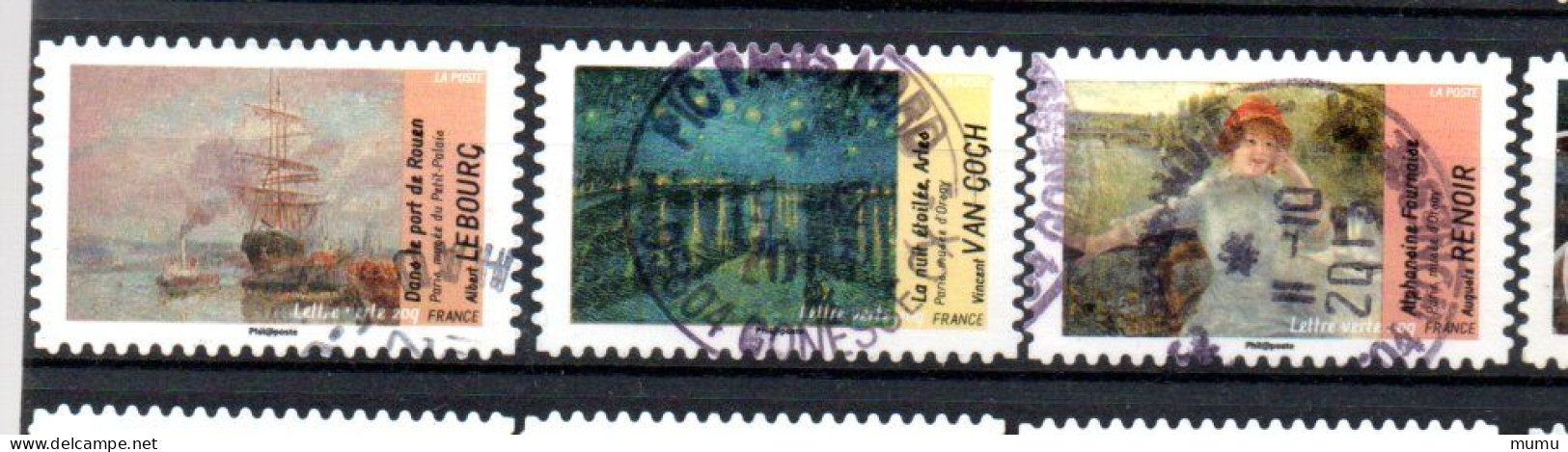 FRANCE  OB CACHET ROND - Used Stamps