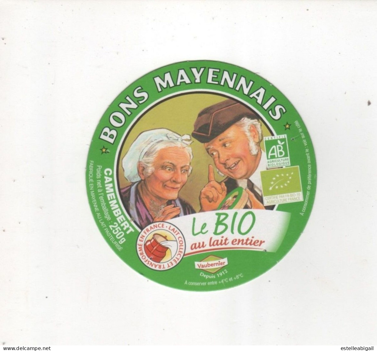 Bons Mayennais Le Bio - Fromage
