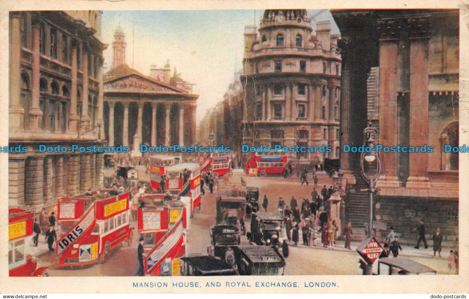 R061423 Mansion House And Royal Exchange. London. 1929 - Other & Unclassified