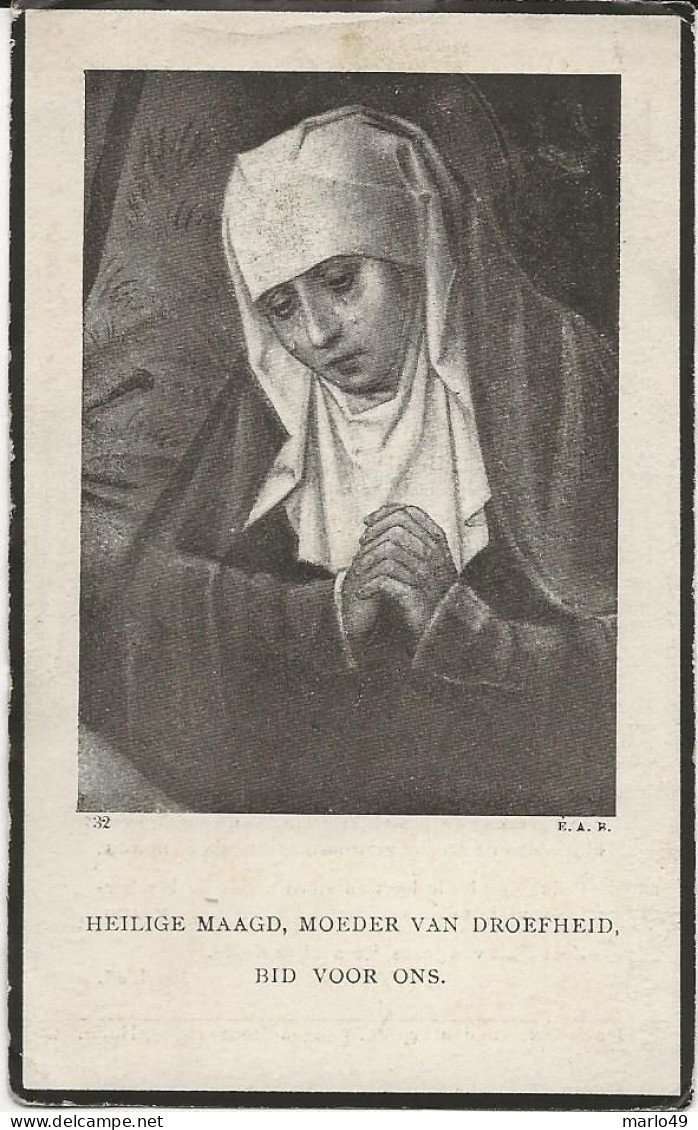 DP. ZUSTER MARIA JOSEPHA (COLETA HUYGH) ° ST-KWINT-LENNICK 1844- + HALLE 1920 - Religion &  Esoterik