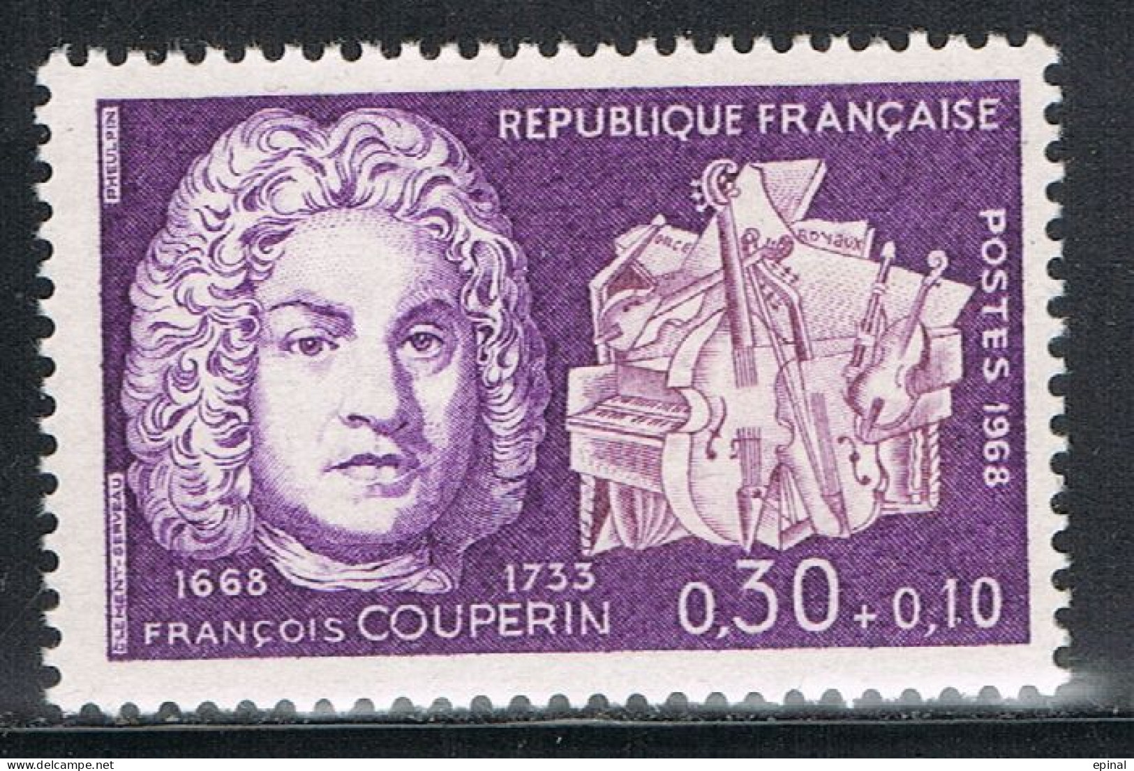 FRANCE : N° 1550 ** (Couperin) - PRIX FIXE - - Unused Stamps