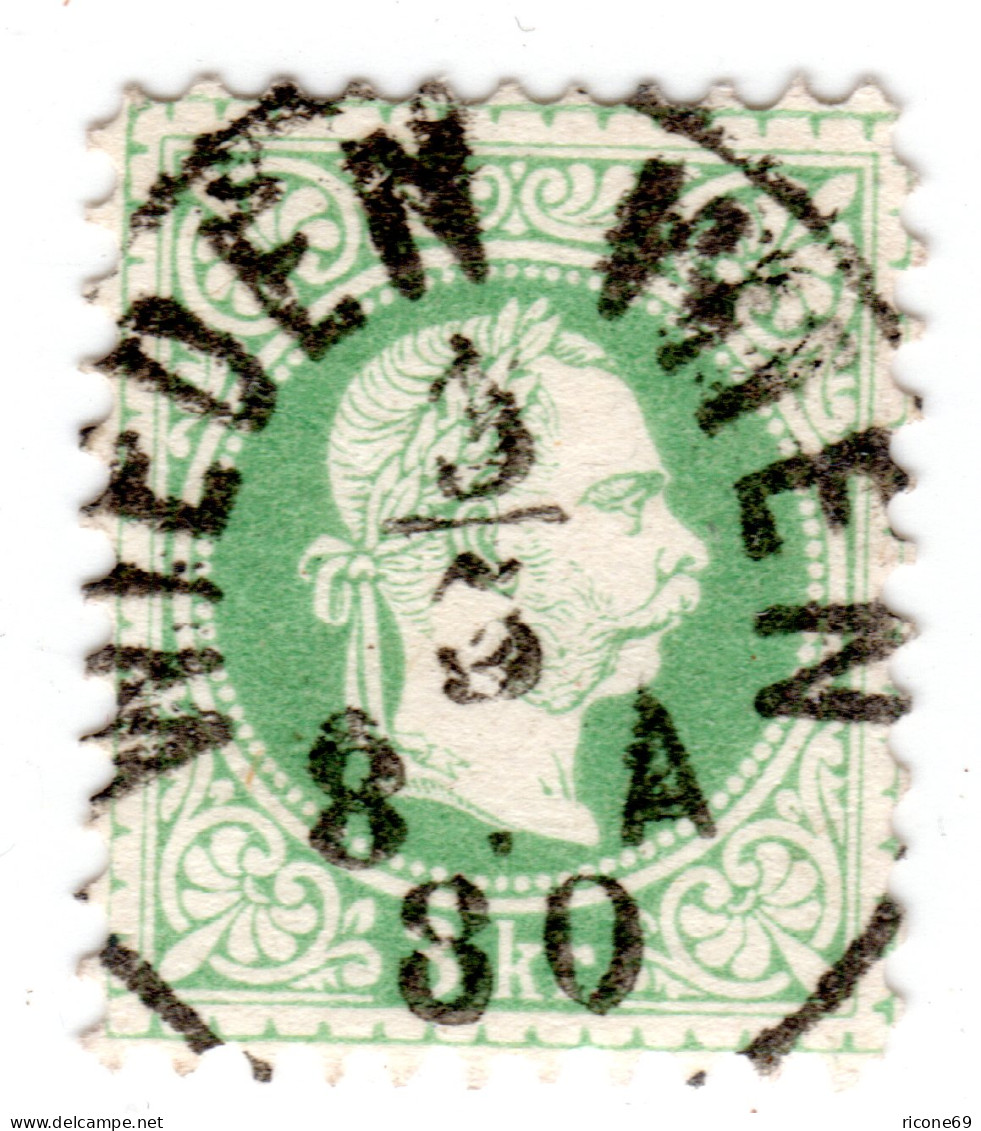 Österreich, 3 Kr. Linienzähnung M. Zentr. Stpl. WIEDEN WIEN - Briefe U. Dokumente