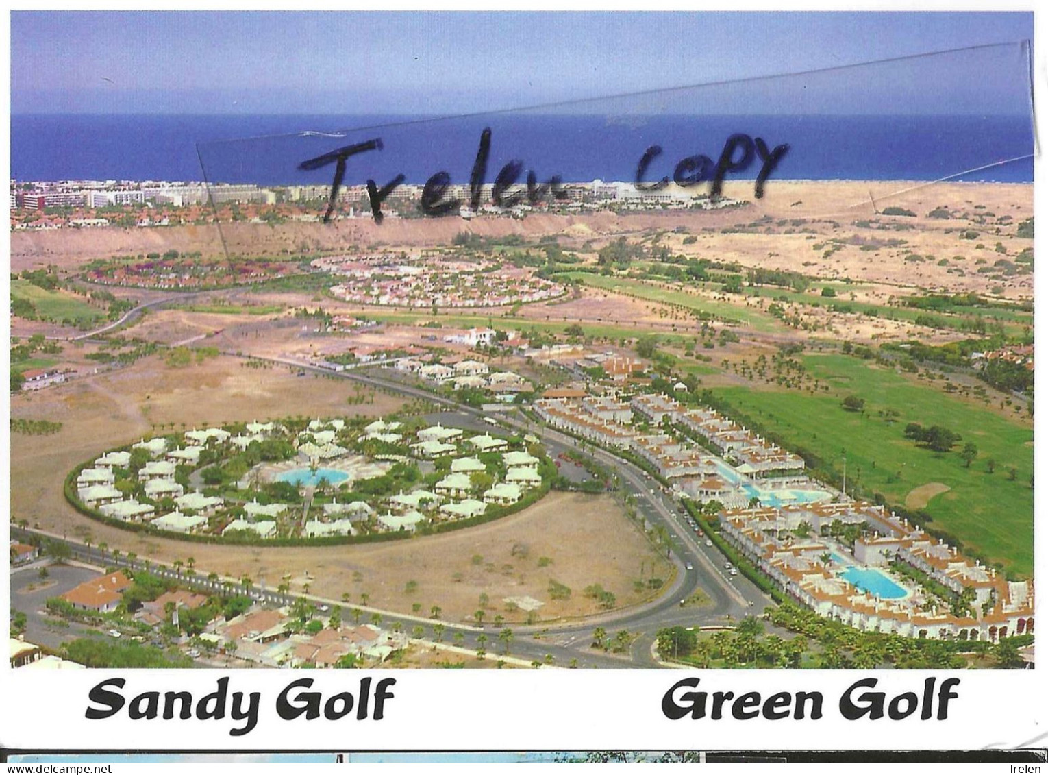 Espana, Spanien, Maspalomas, Sandy Golf, 1995, Descrito, Gelaufen - Gran Canaria