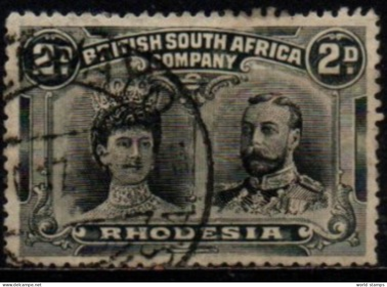 RHODESIE 1910 O - Andere & Zonder Classificatie