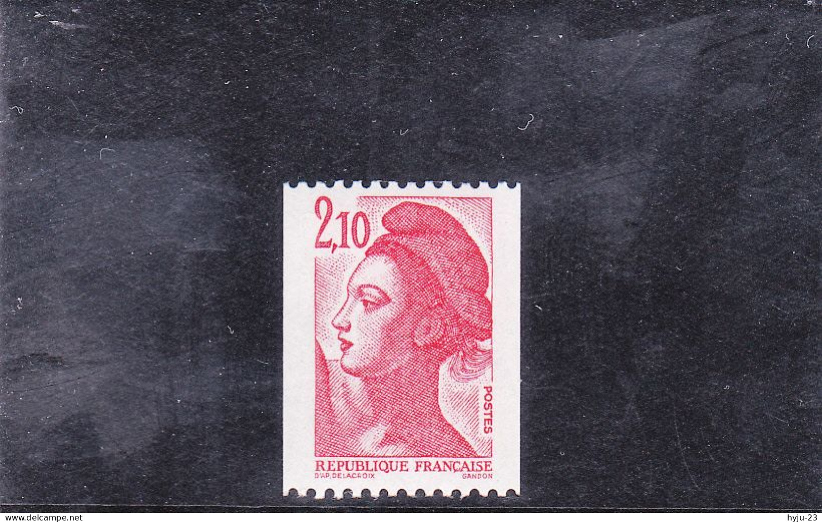 Y&T N° 2322a ** N° Rouge Au Verso - Unused Stamps