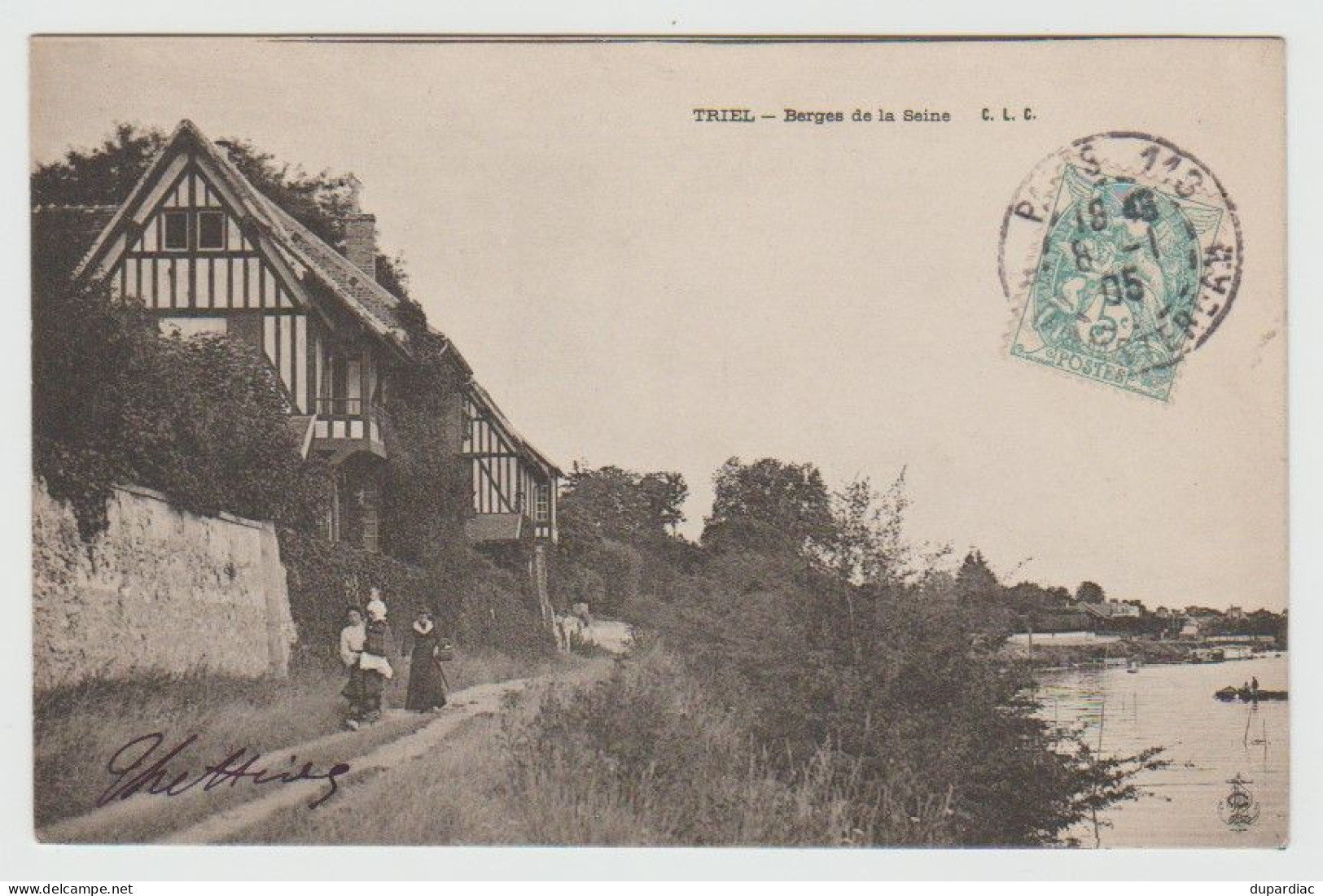 78 - Yvelines / TRIEL -- Berges De La Seine. - Triel Sur Seine