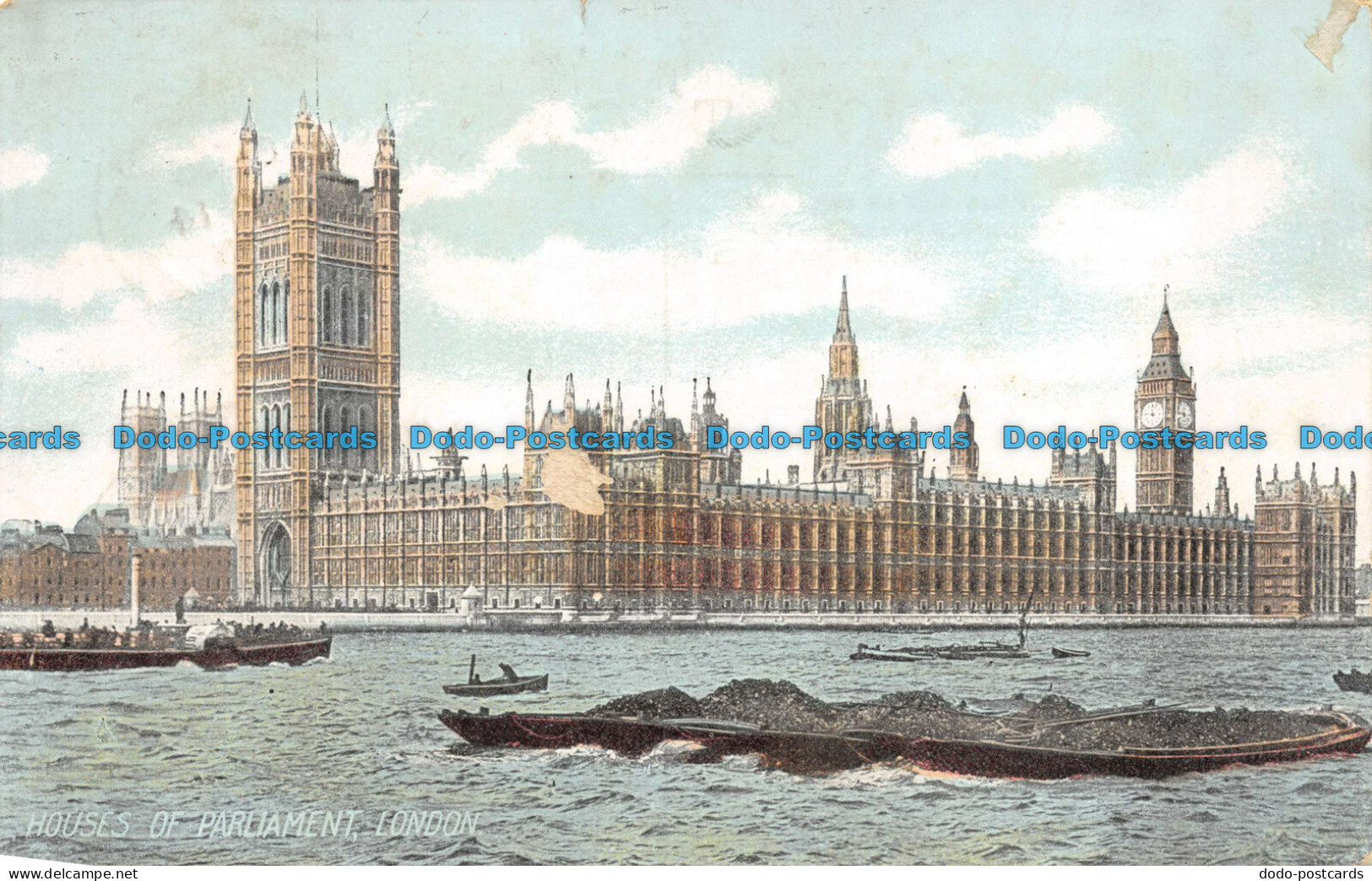 R061492 Houses Of Parliament. London. 1908 - Autres & Non Classés