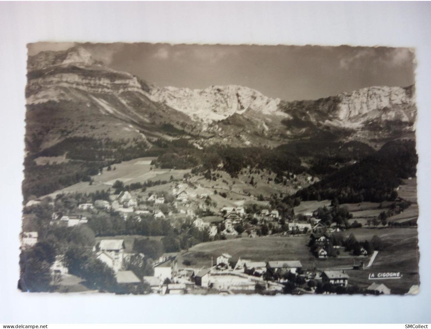 Villard De Lans. Vue Générale, Le Cornafion Et Le Col Vert (13843) - Villard-de-Lans