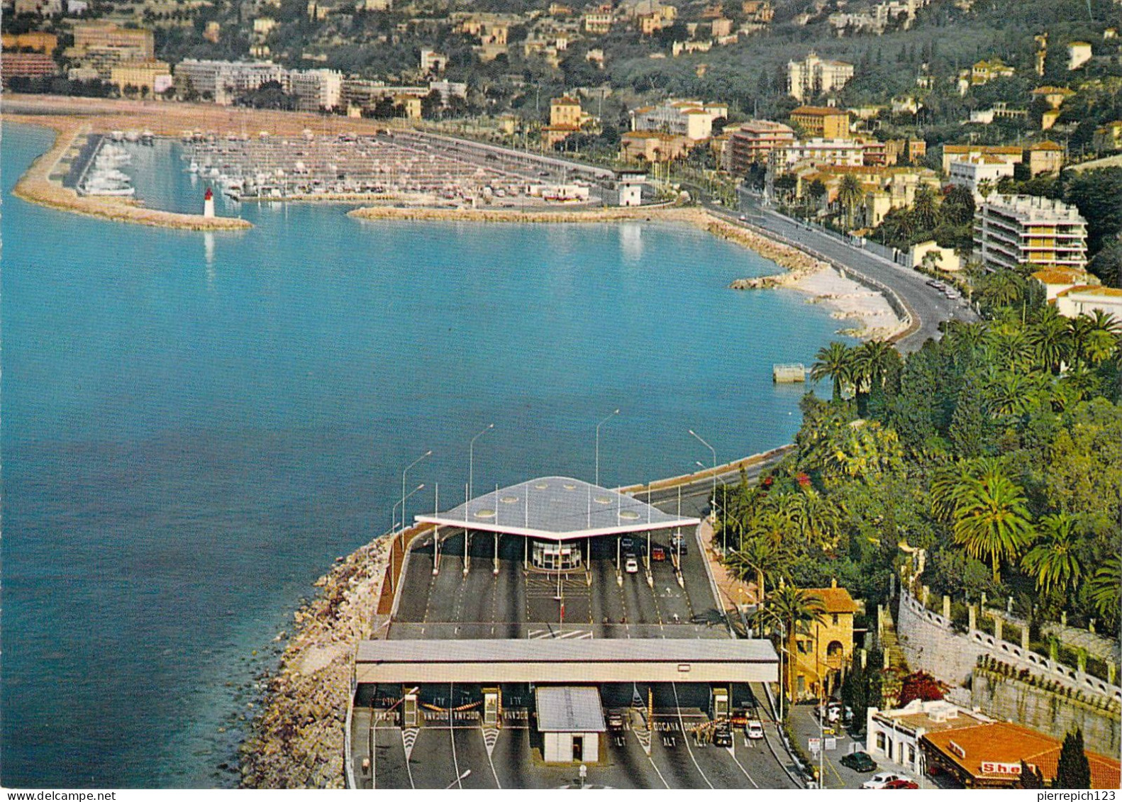 Vintimille (Ventimiglia) - Pont San Ludovico Et Port De Mentone - Vue Aérienne - Autres & Non Classés