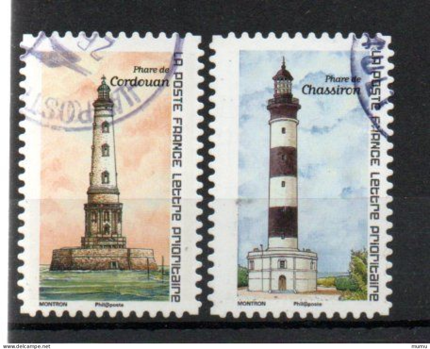 FRANCE  OB CACHET ROND - Used Stamps