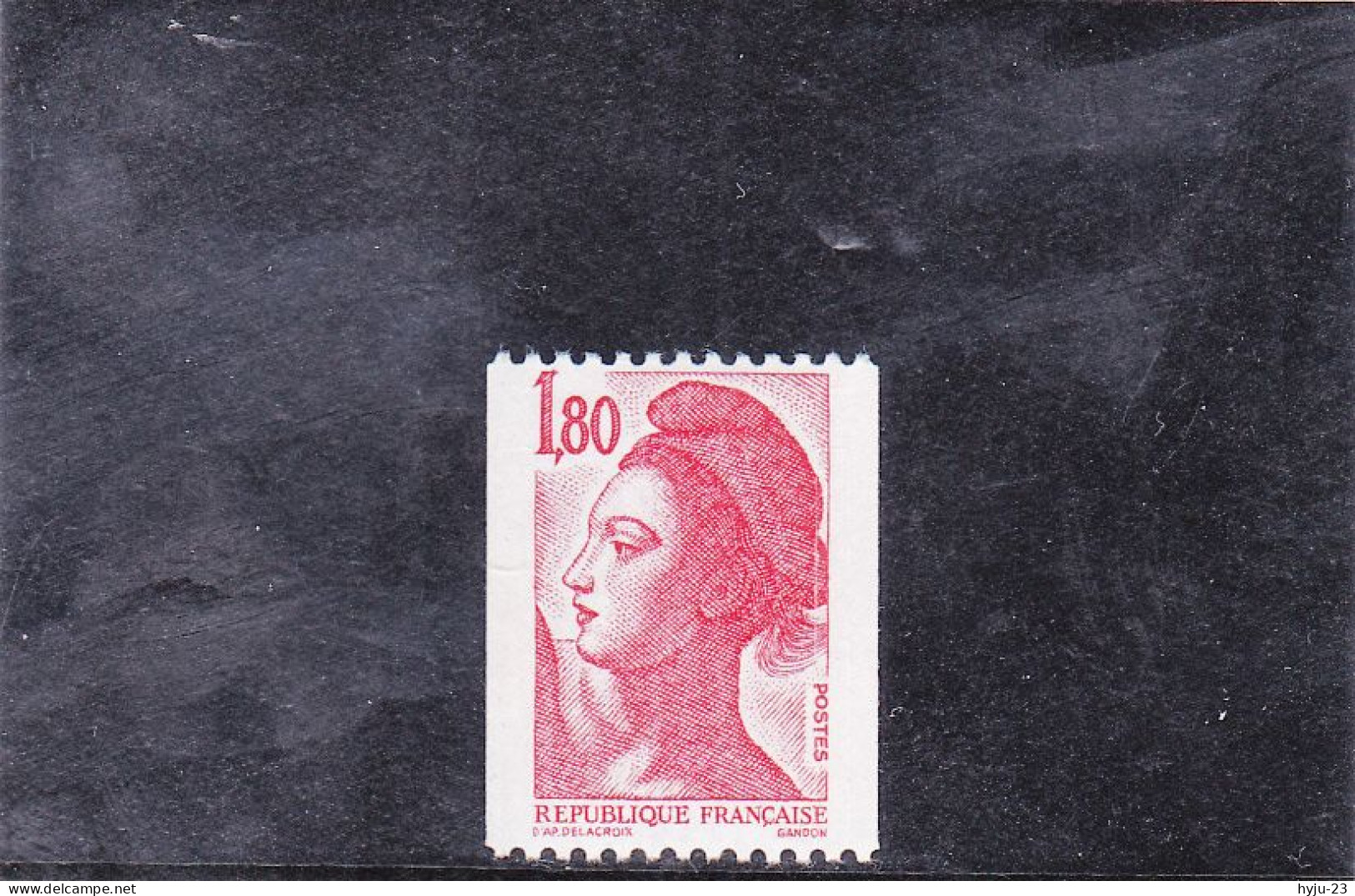 Y&T N° 2223a ** N° Rouge Au Verso - Unused Stamps