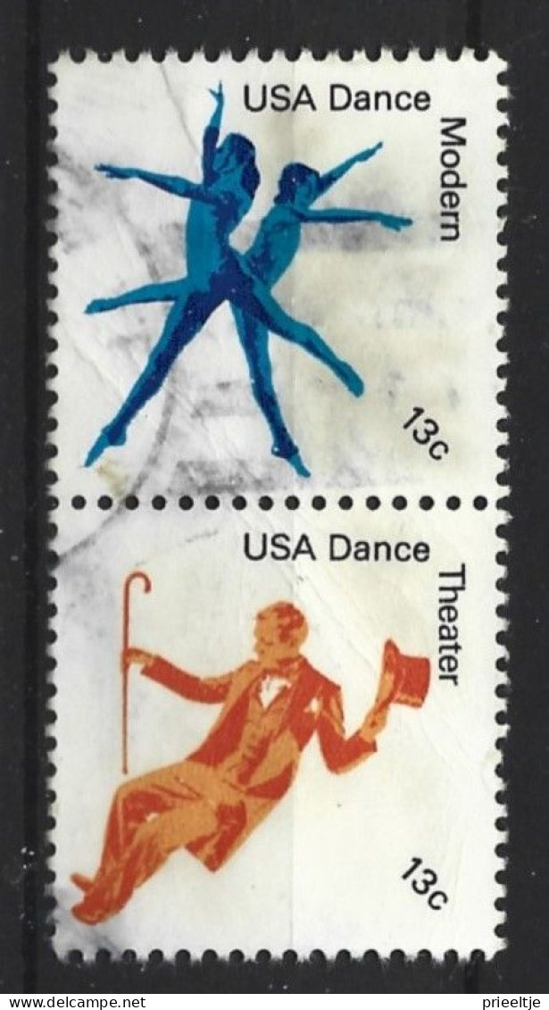 USA 1978 H.O. Tanner Pair Y.T.  1197/1198 (0) - Usados
